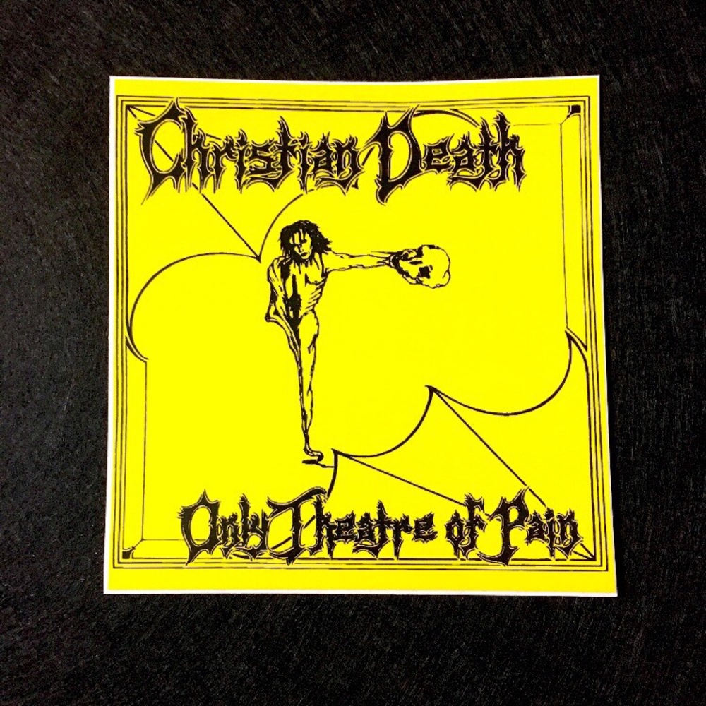 Christian Death vinyl sticker